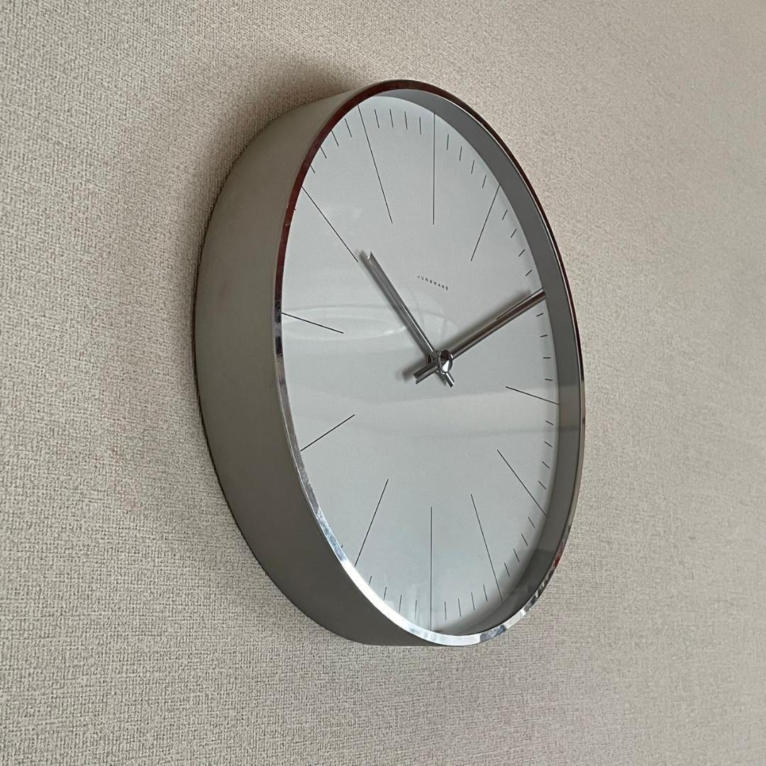 JUNGHANS ユンハンス ウォールクロック Max Bill マックス・ビル