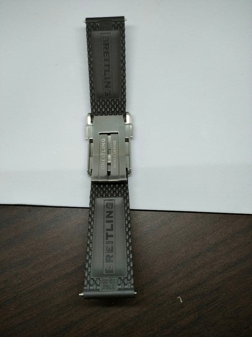 ブライトリング メッシュラバーベルト 22mm