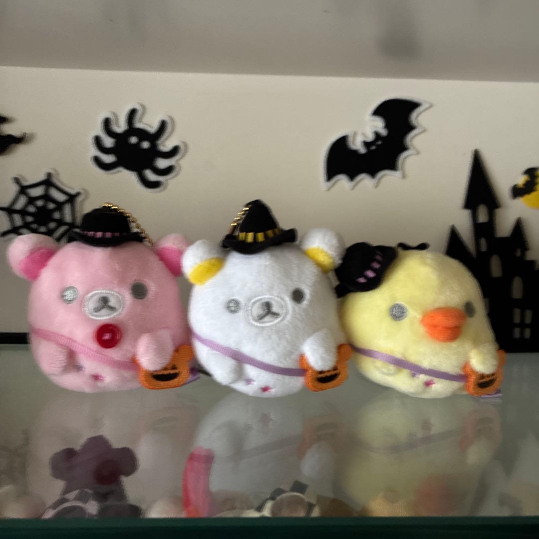 リラックマ　おばけ　ハロウィンぶら下げぬいぐるみセット　2016
