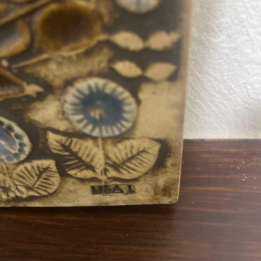 リサラーソン陶板UNIK (鳥) Lisa Larson 1970S　ビンテージ