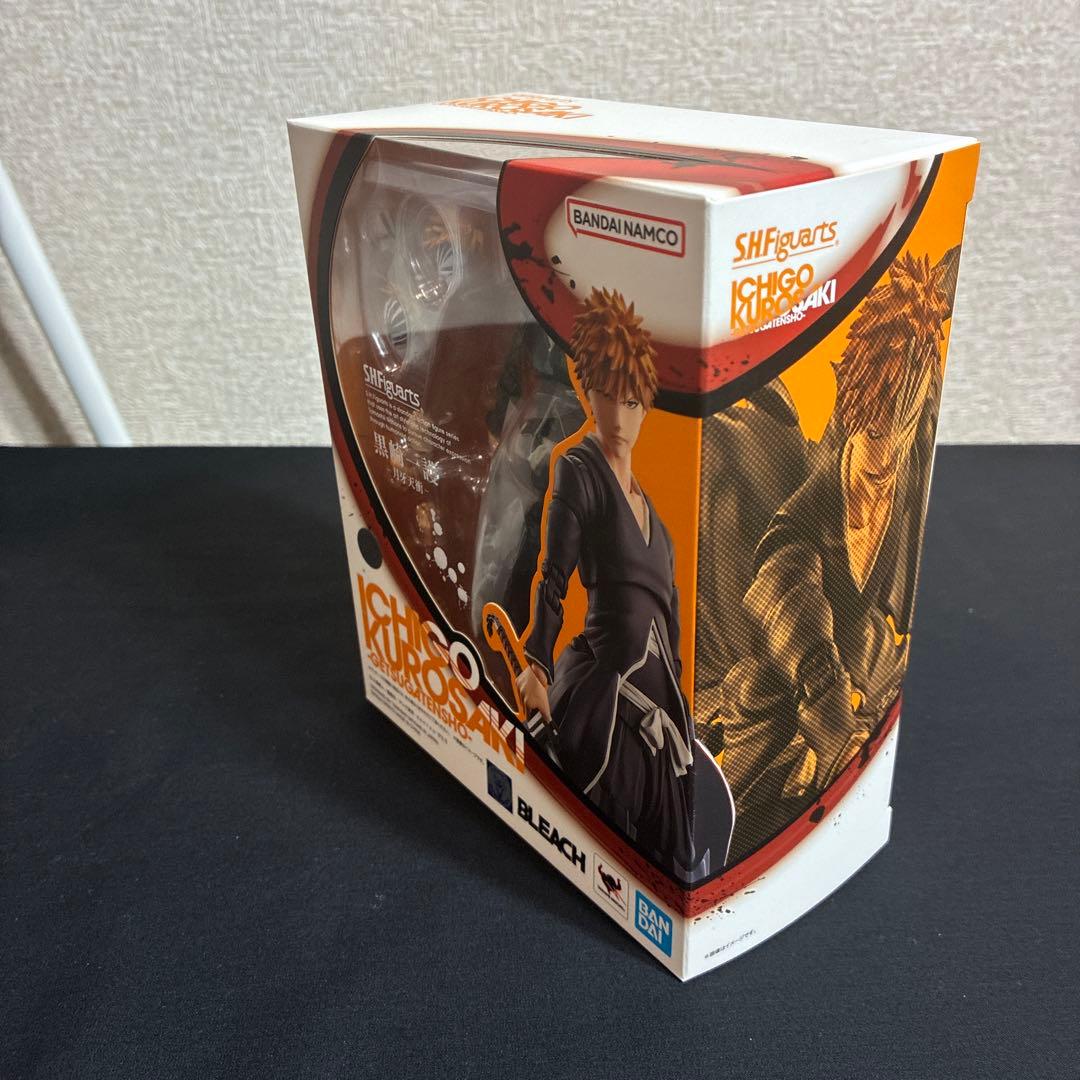 SHFiguartsの一護黒崎フィギュア　ゲツガテンショー