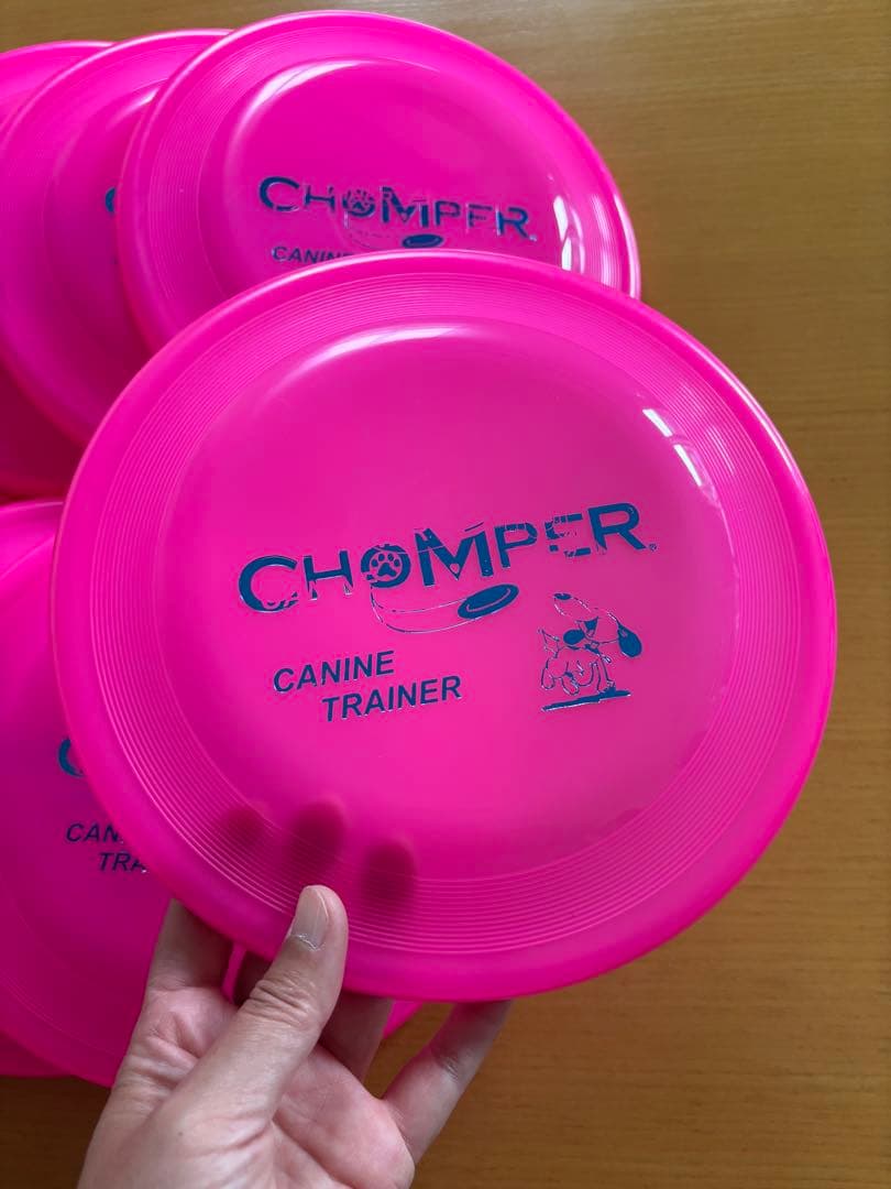 【新品未使用】犬用 ディスク ミスプリント 夏用 ピンク 20枚