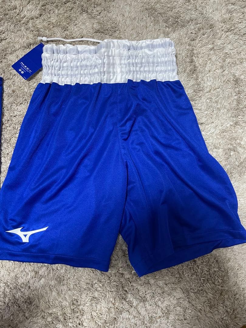 MIZUNO ボクシング　ユニフォーム　青