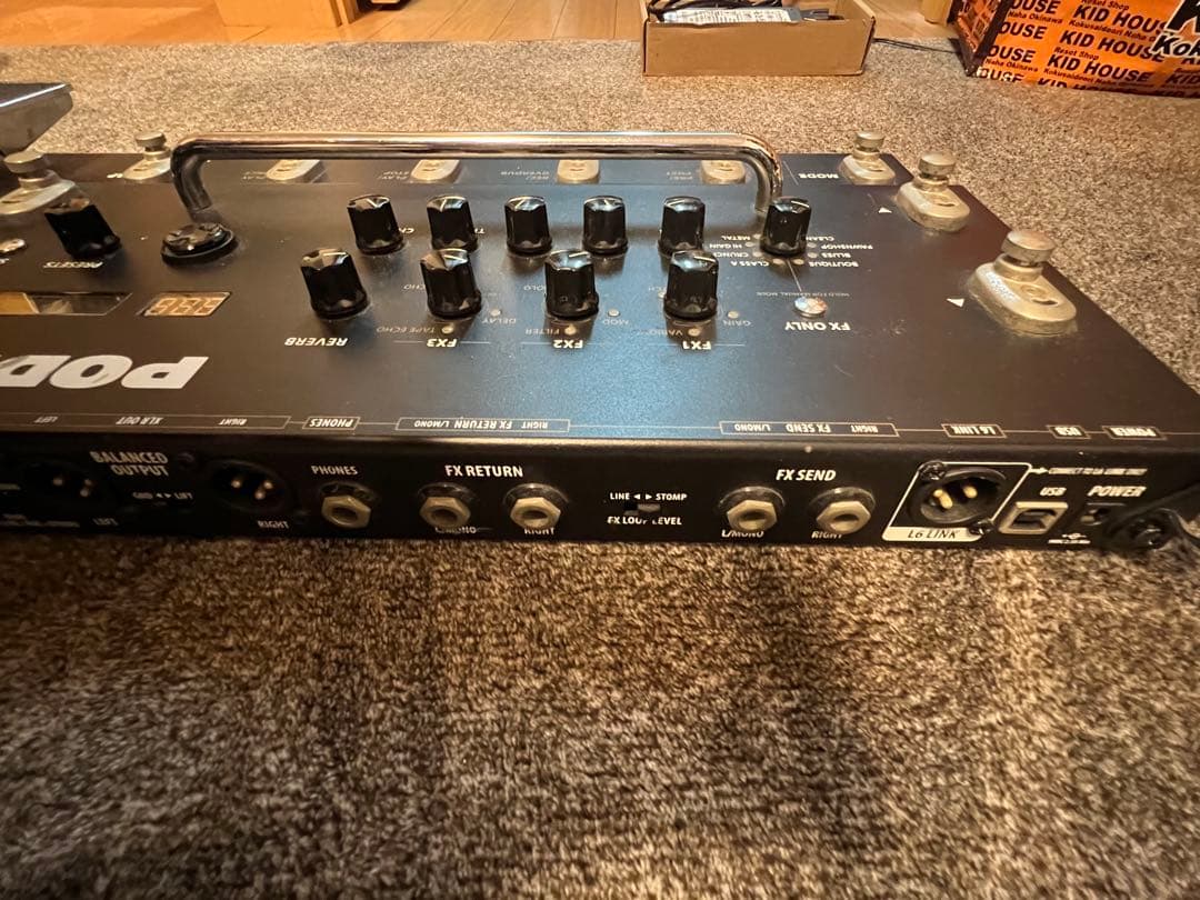 LINE 6 POD HD400 ギターエフェクター