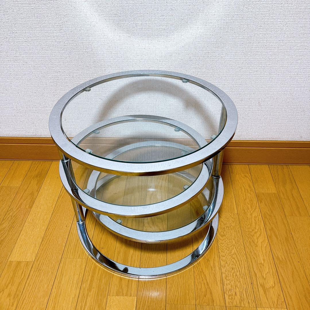 ミッドセンチュリー 丸型ラウンドテーブル