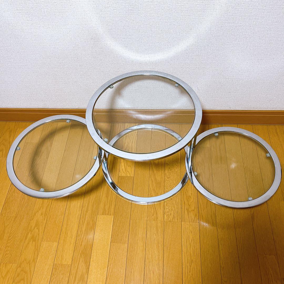 ミッドセンチュリー 丸型ラウンドテーブル