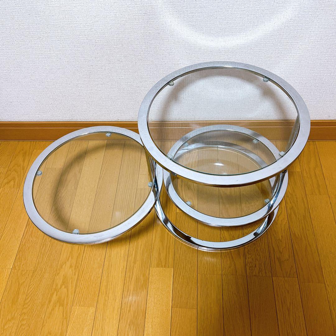 ミッドセンチュリー 丸型ラウンドテーブル