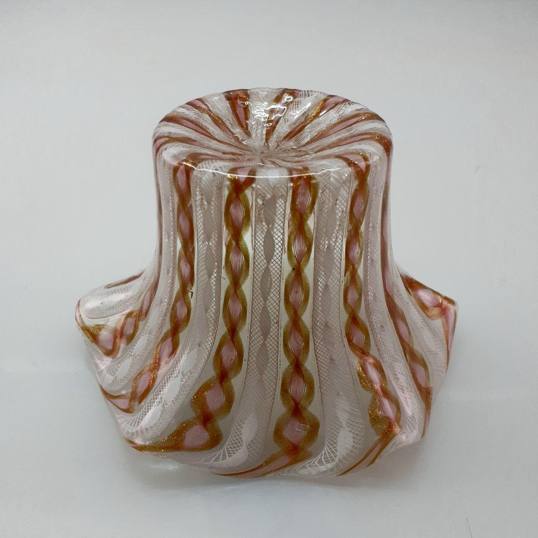 MURANO ムラノ 金彩 レース デザートカップ お碗 皿