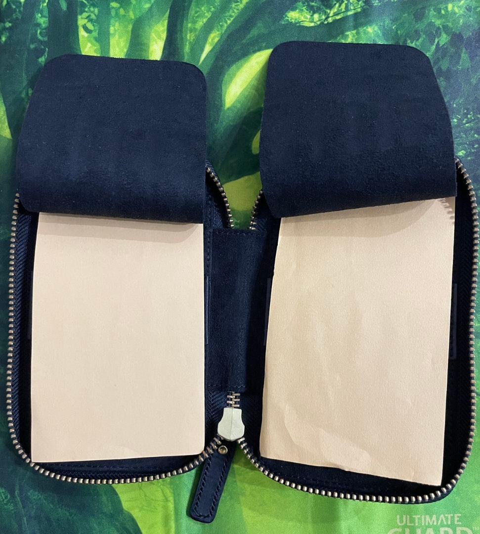 Bahagia（バハギア）プエブロレザー ペンケース ネロ ブラック／10本挿し