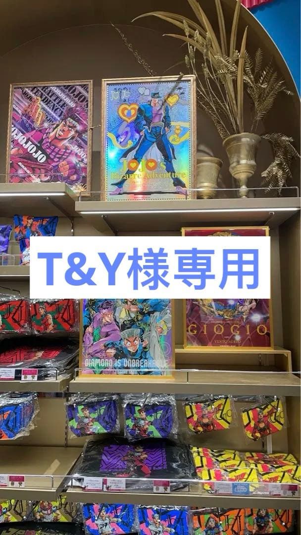 THE★JOJO WORLD 原作B3オーロラポスター1〜5部