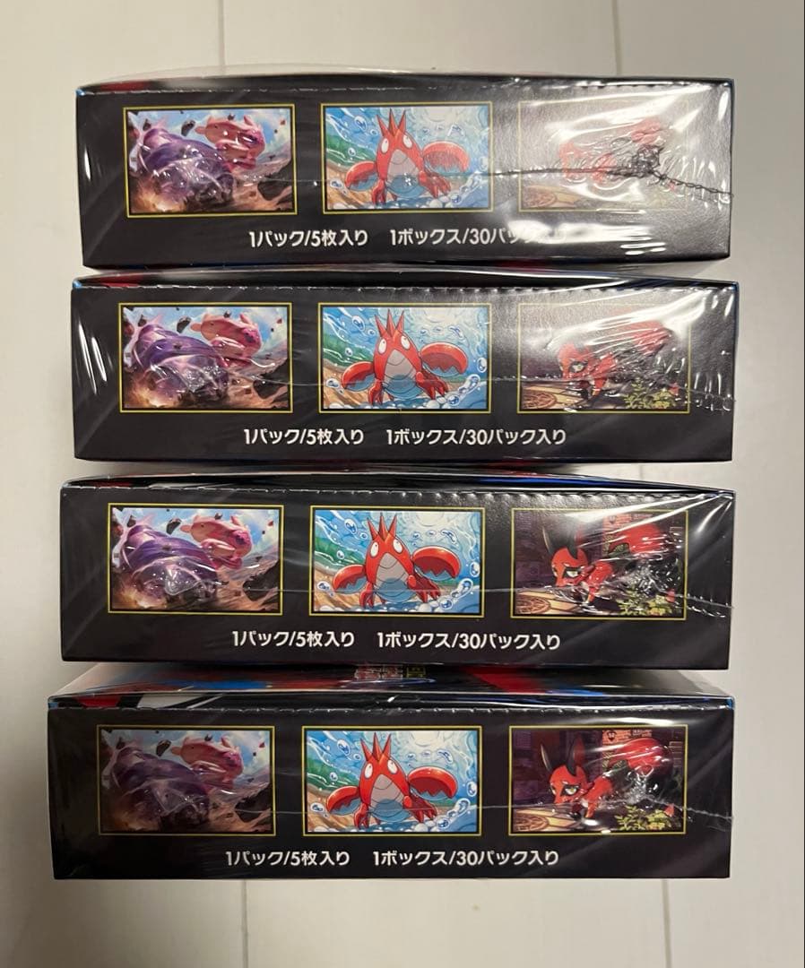 【シュリンク付】ポケモンカードゲーム　メガブレイブ4BOX 未開封