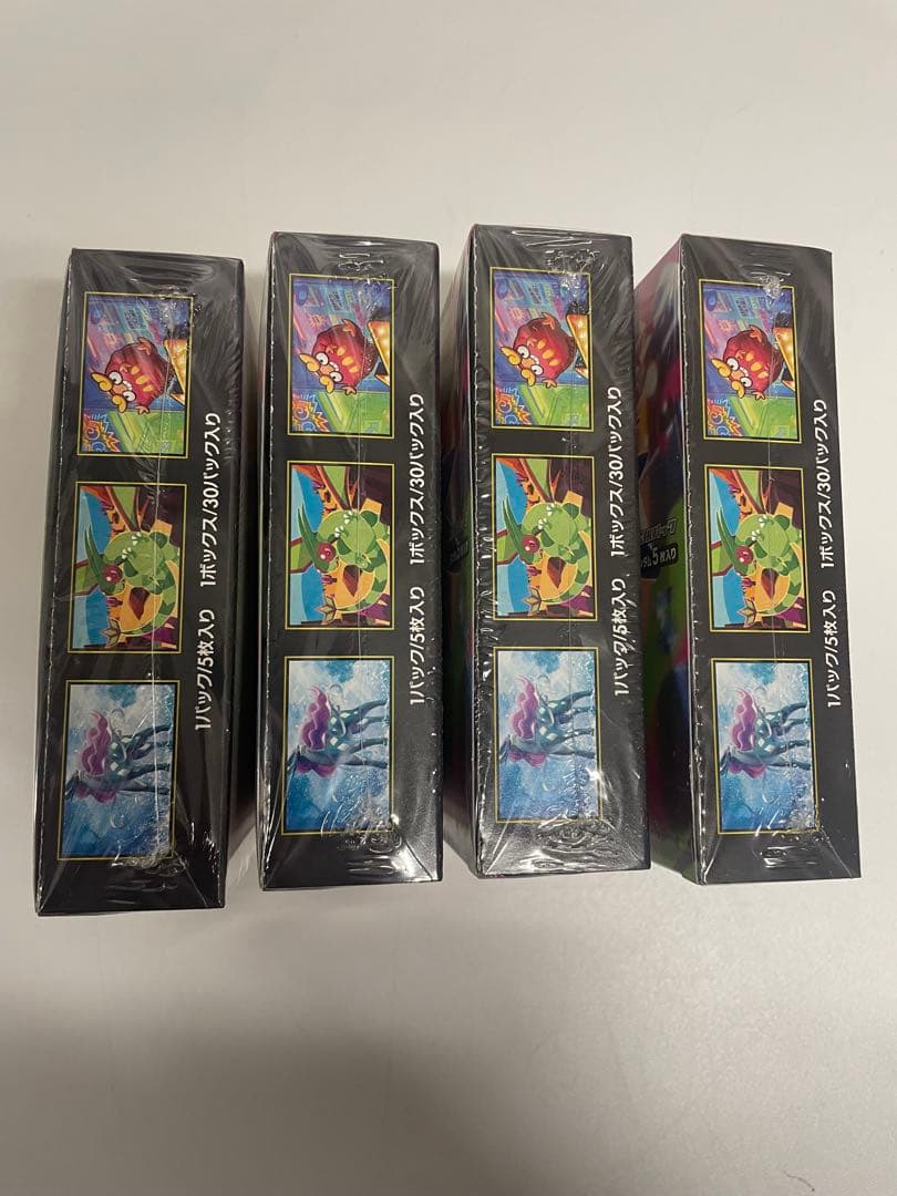 ポケモンカード　インフェルノX　4BOX シュリンク付き