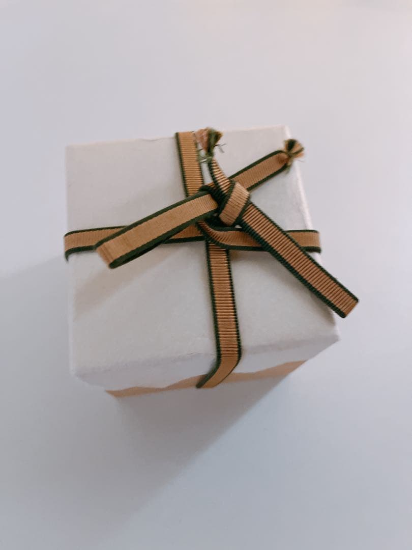 【未使用】小石原焼　人間国宝　福島善三　中野月白瓷ぐい呑　共箱　共布