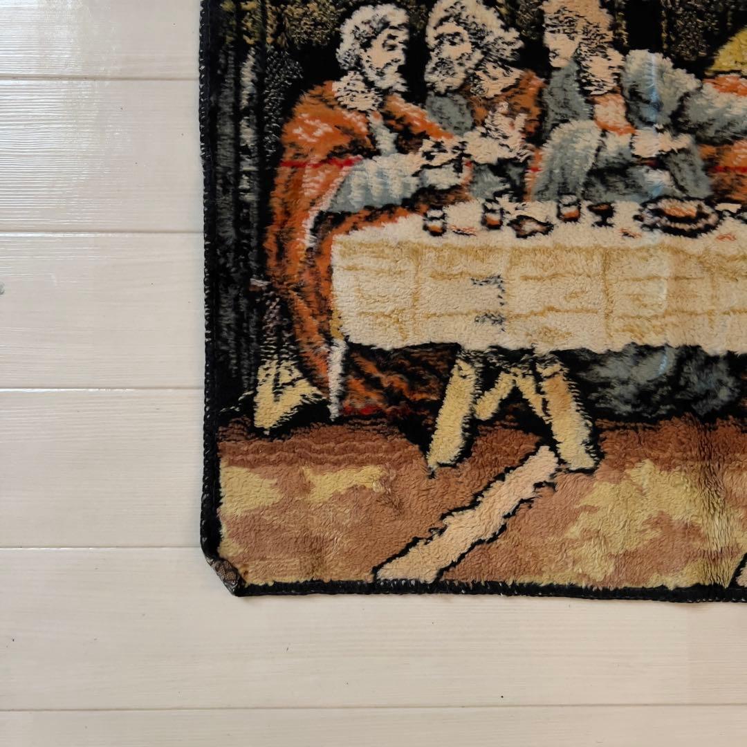 最後の晩餐 ダヴィンチ タペストリー ラグ　49×95cm