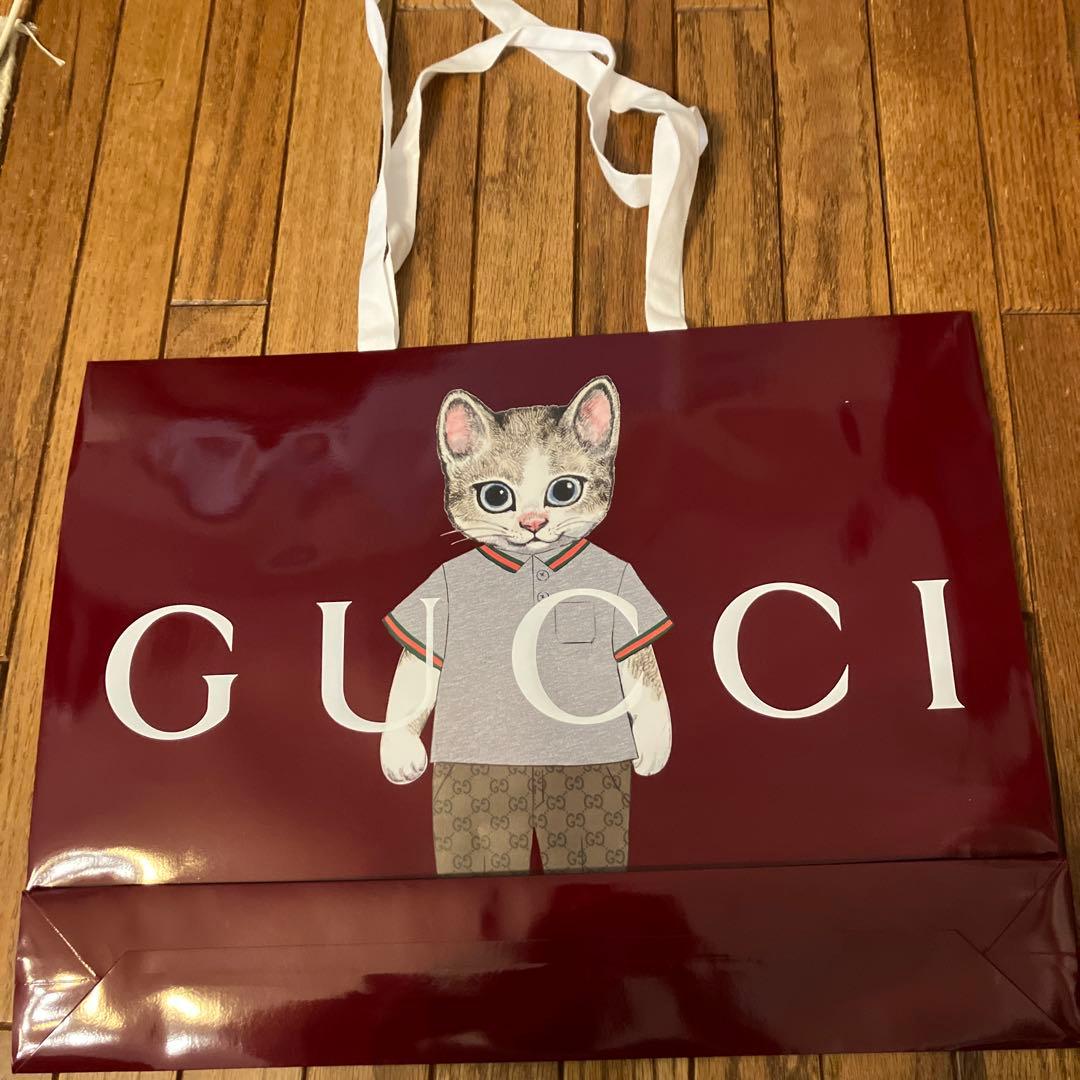 未使用　グッチ　ヒグチユウコ　ショッパー　大