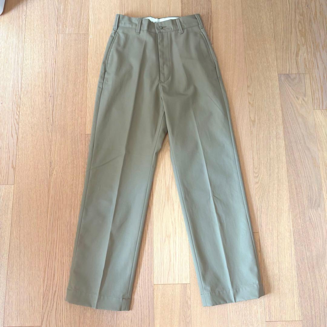 新品未使用 HIGH WAIST CHINO PANTS