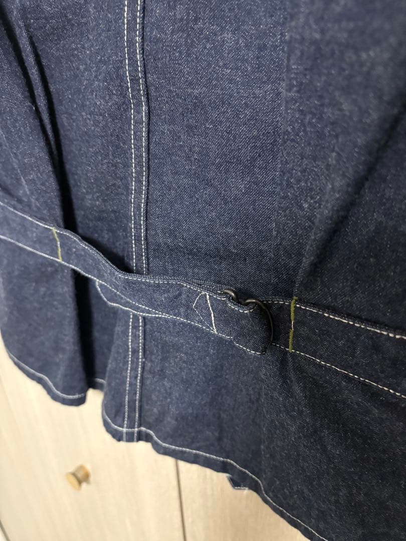 SUGERCANE ウォバッシュデニムベスト