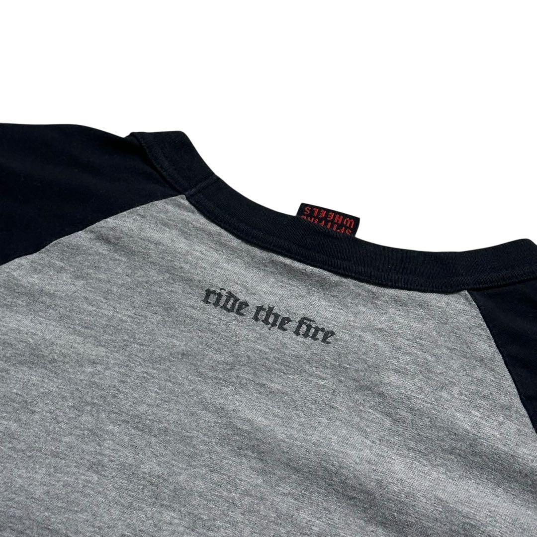 00s〜 \"Spitfire Wheels\" Raglan Print Tee