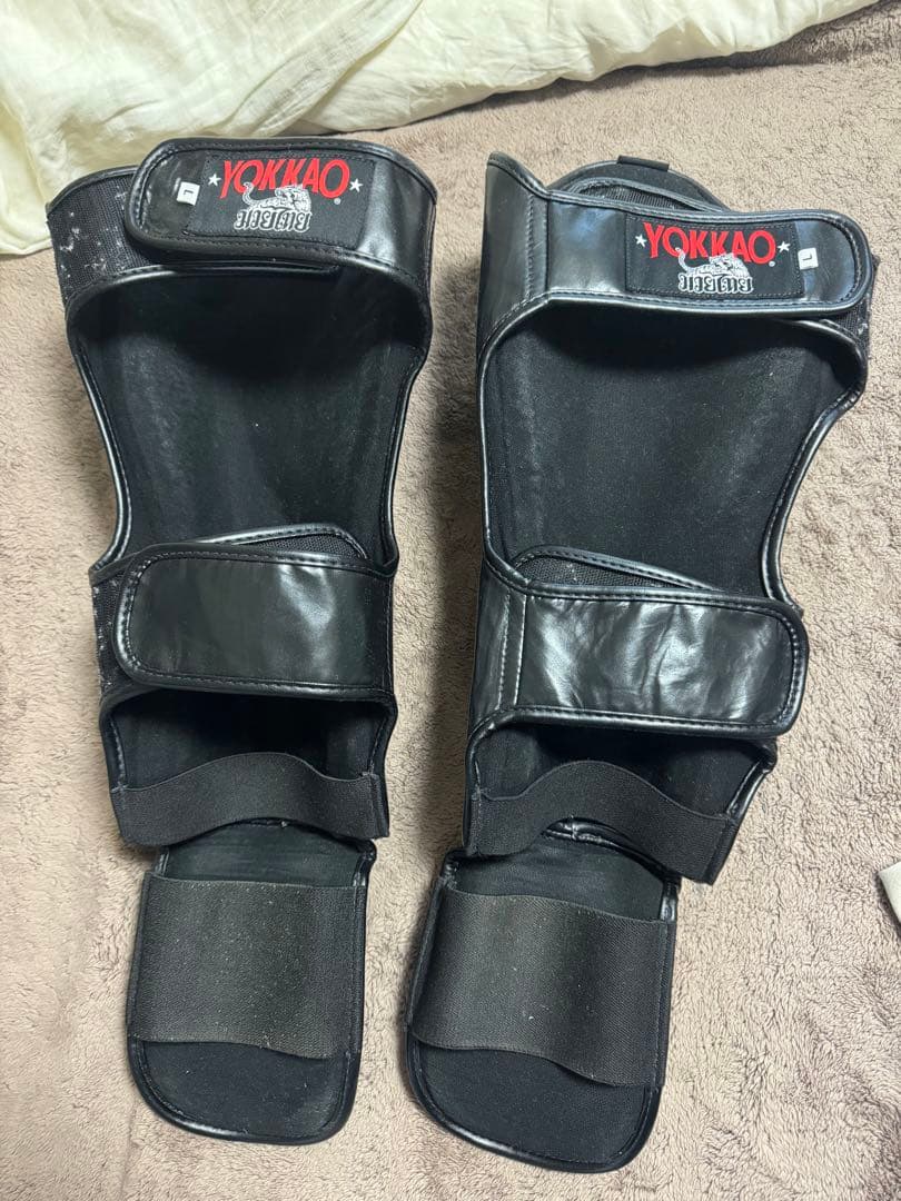 YOKKAO ブラック シンガード Lサイズ キックボクシング ムエタイ