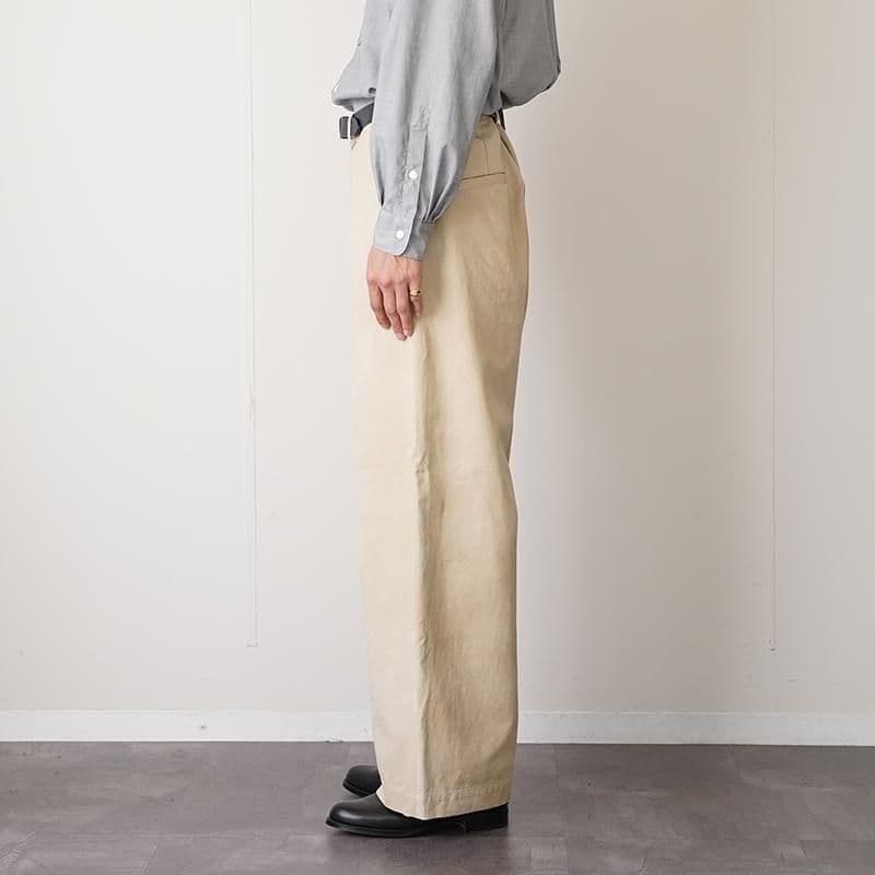 I am dork アイアムドークムラ染チノ BEIGE　サイズ1