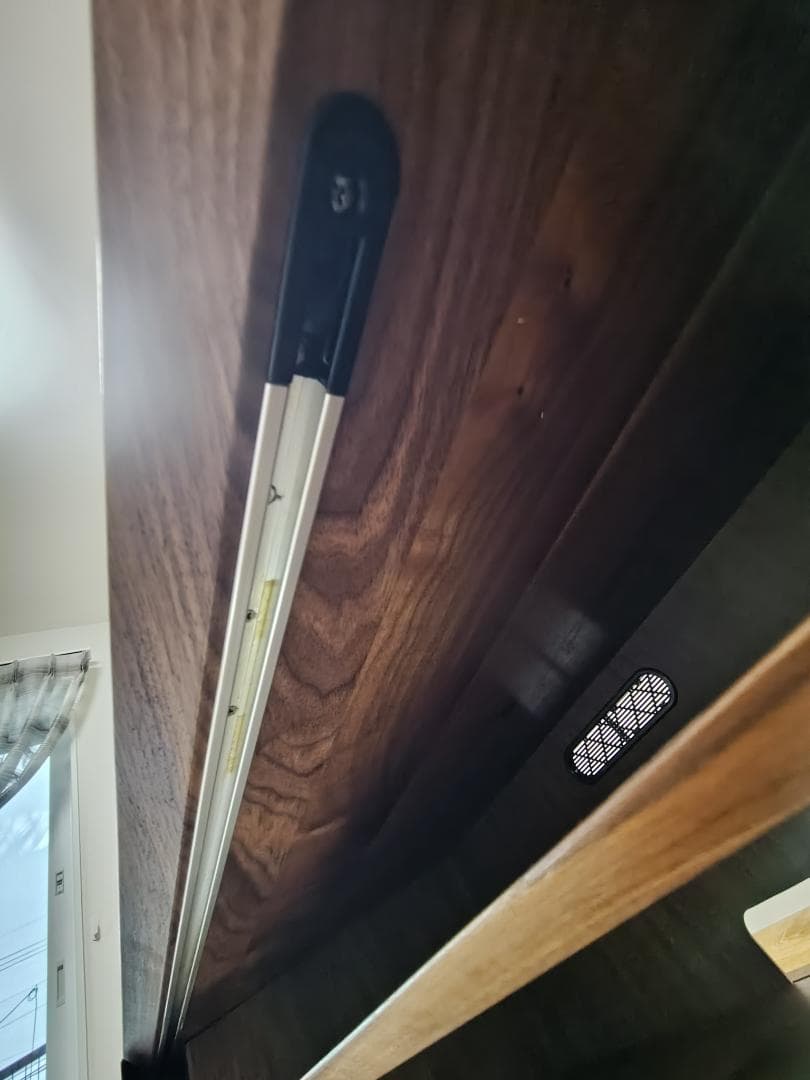 【最終値下げ】国産天然木テレビボード180cm/ウォールナット/引出し付/