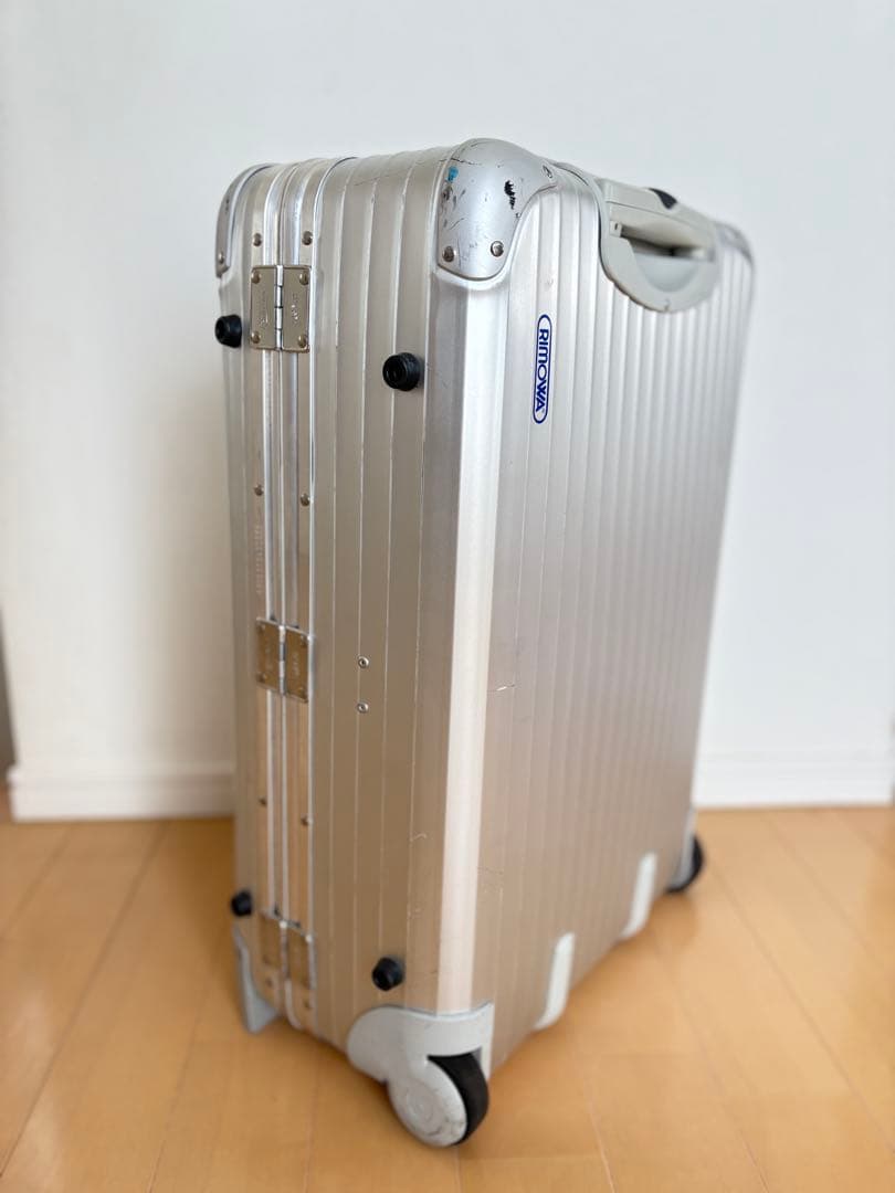 難ありRIMOWA　スーツケース　トパーズ　クラシック　No.6228　シルバー