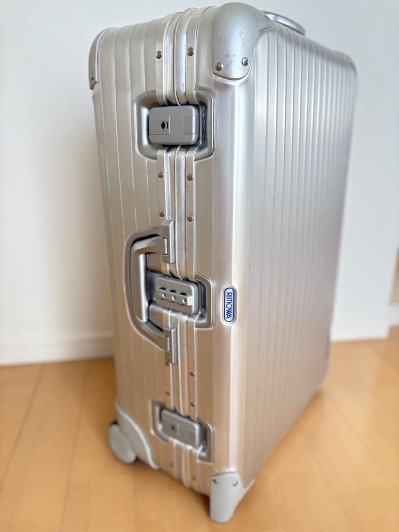 難ありRIMOWA　スーツケース　トパーズ　クラシック　No.6228　シルバー