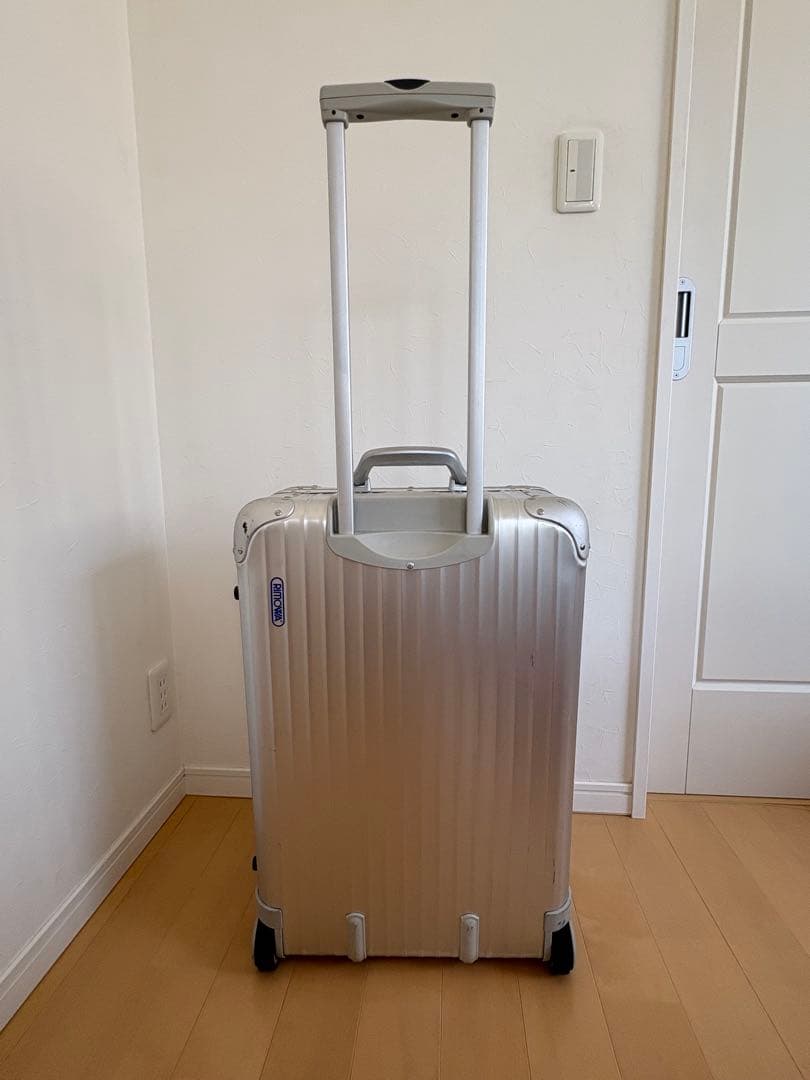 難ありRIMOWA　スーツケース　トパーズ　クラシック　No.6228　シルバー