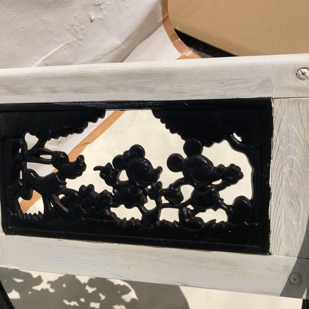 Disney ガーデンミッキー&フレンズ ガーデンファニチャー 鋳物 チェアー