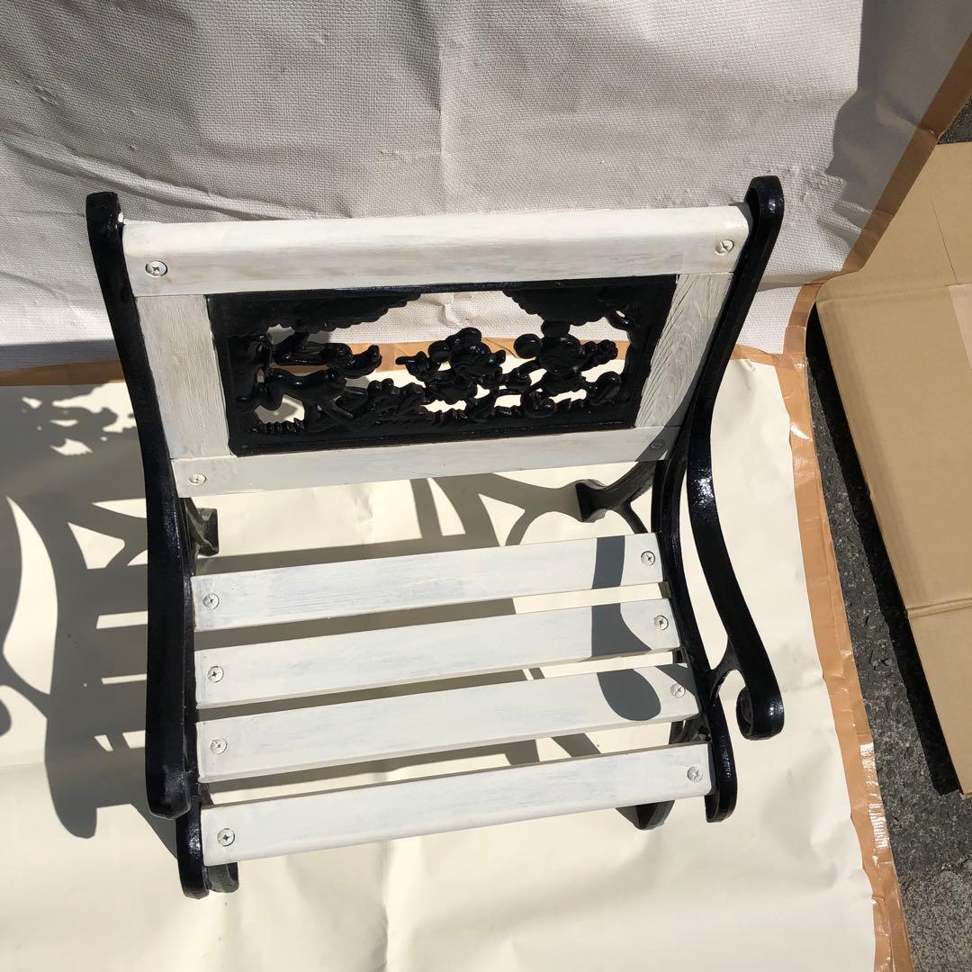 Disney ガーデンミッキー&フレンズ ガーデンファニチャー 鋳物 チェアー