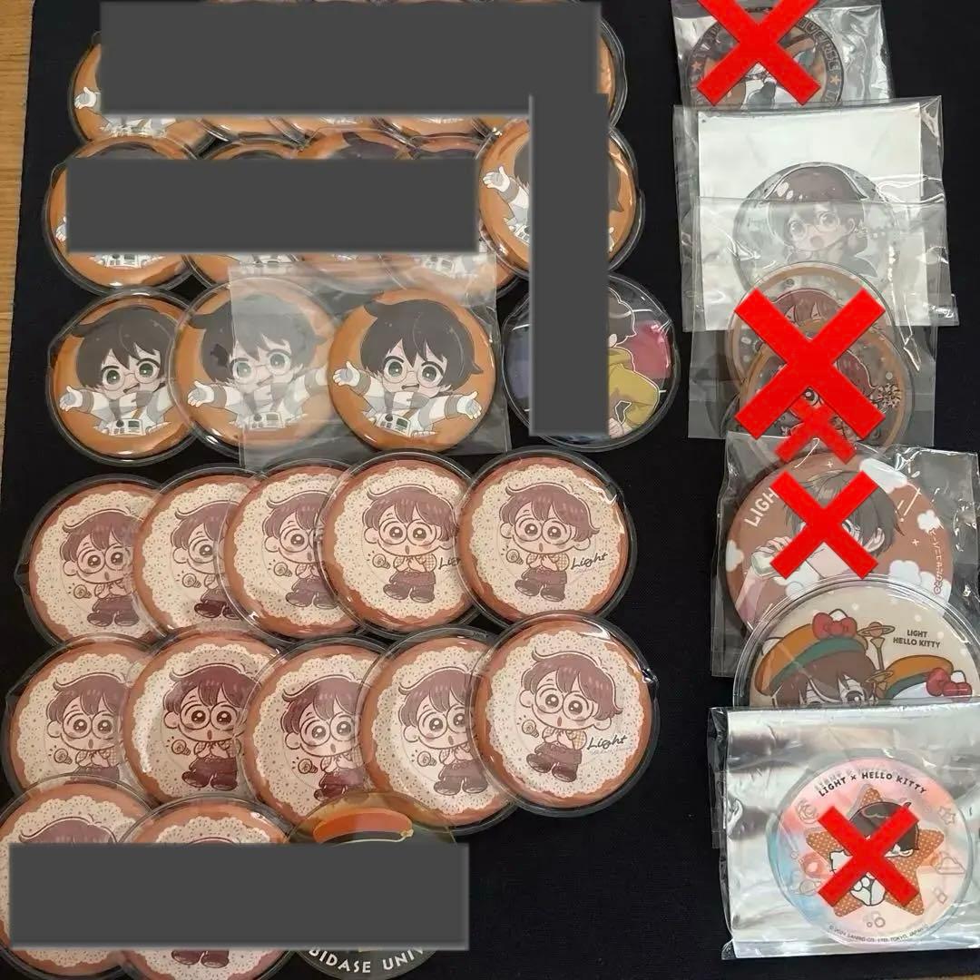 とびユニ ライト 缶バッジまとめ売り