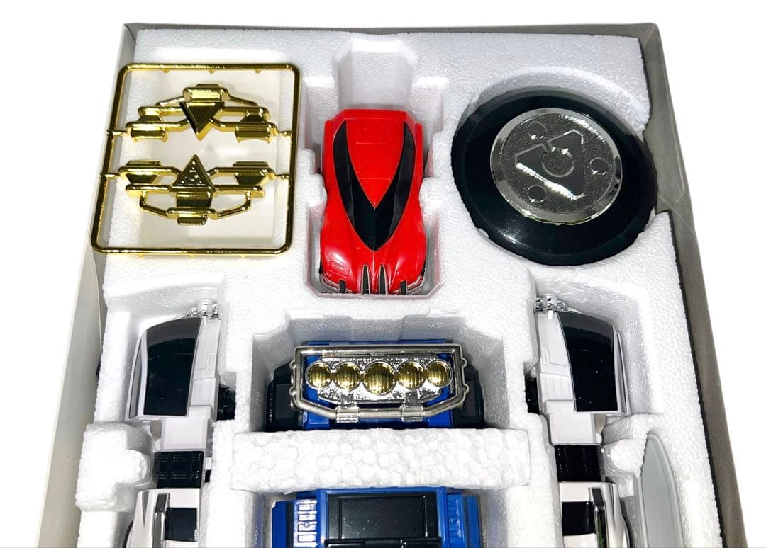 デッドストック　未使用品　激走戦隊カーレンジャー 激走合体DX RVロボ　当時物
