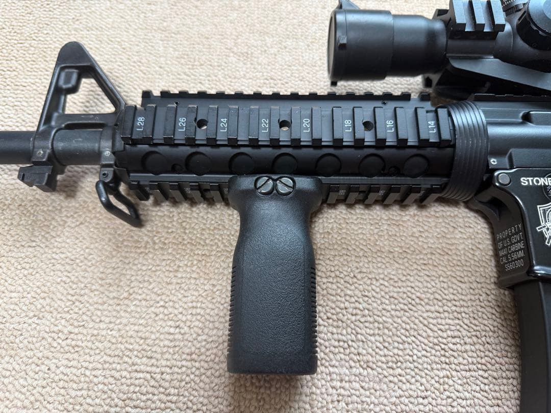 東京マルイ SOPMOD M4 次世代電動ガン　リポバッテリー使用　フル装備