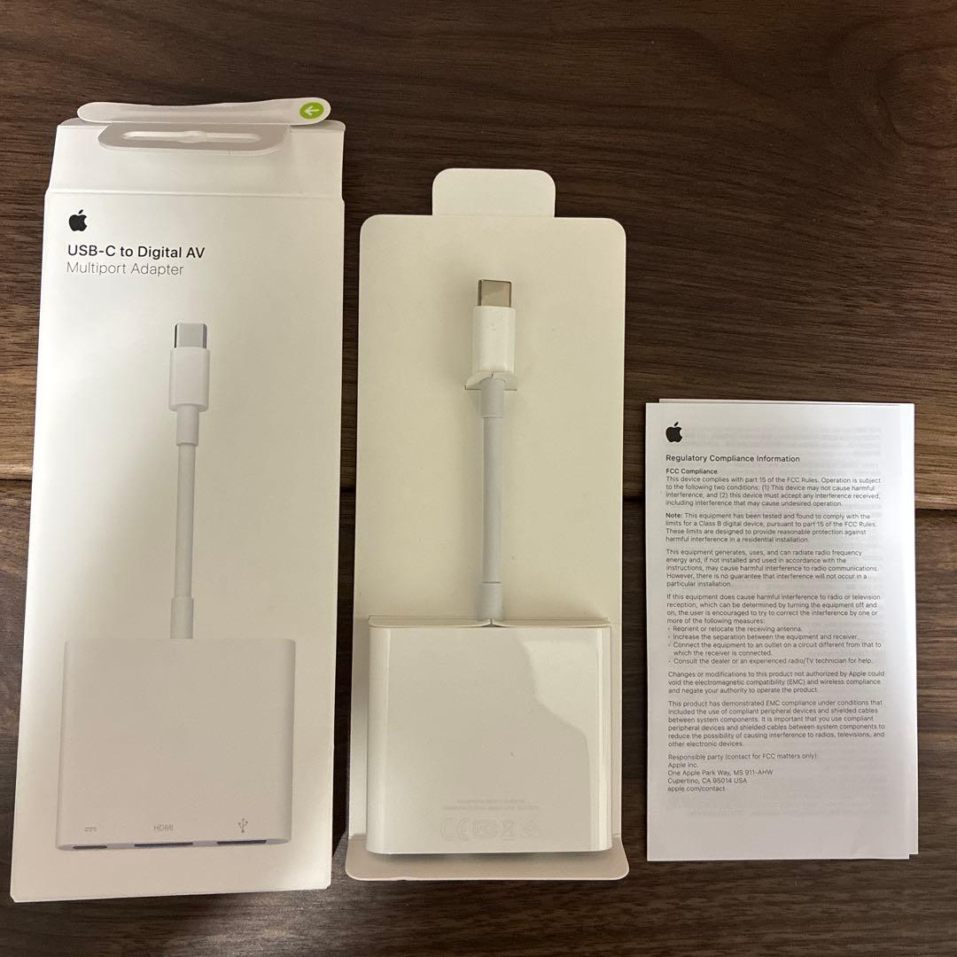 Apple USB-C Digital AV Multiportアダプタ