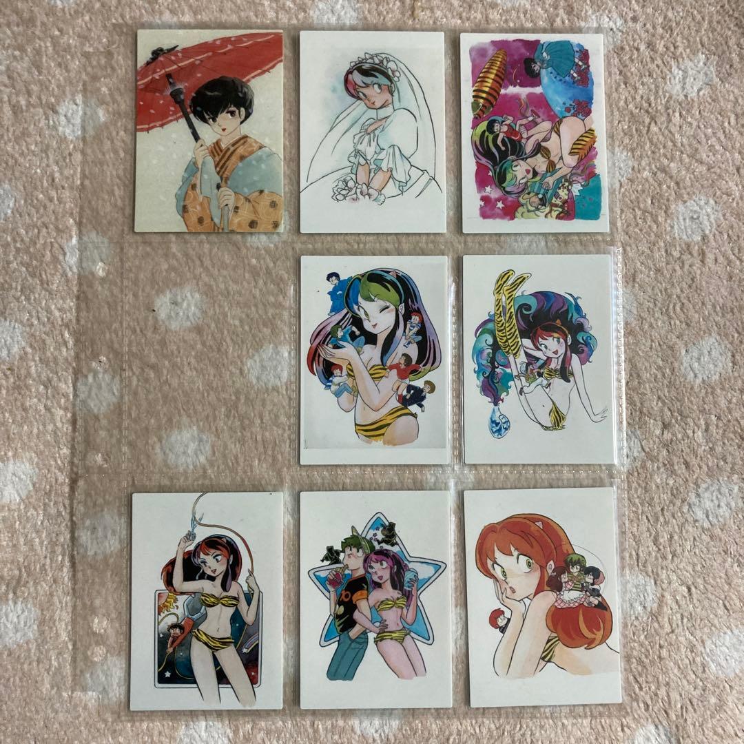 【週末限定】高橋留美子原画カードガム（33枚）、るーみっくワールド（50枚）