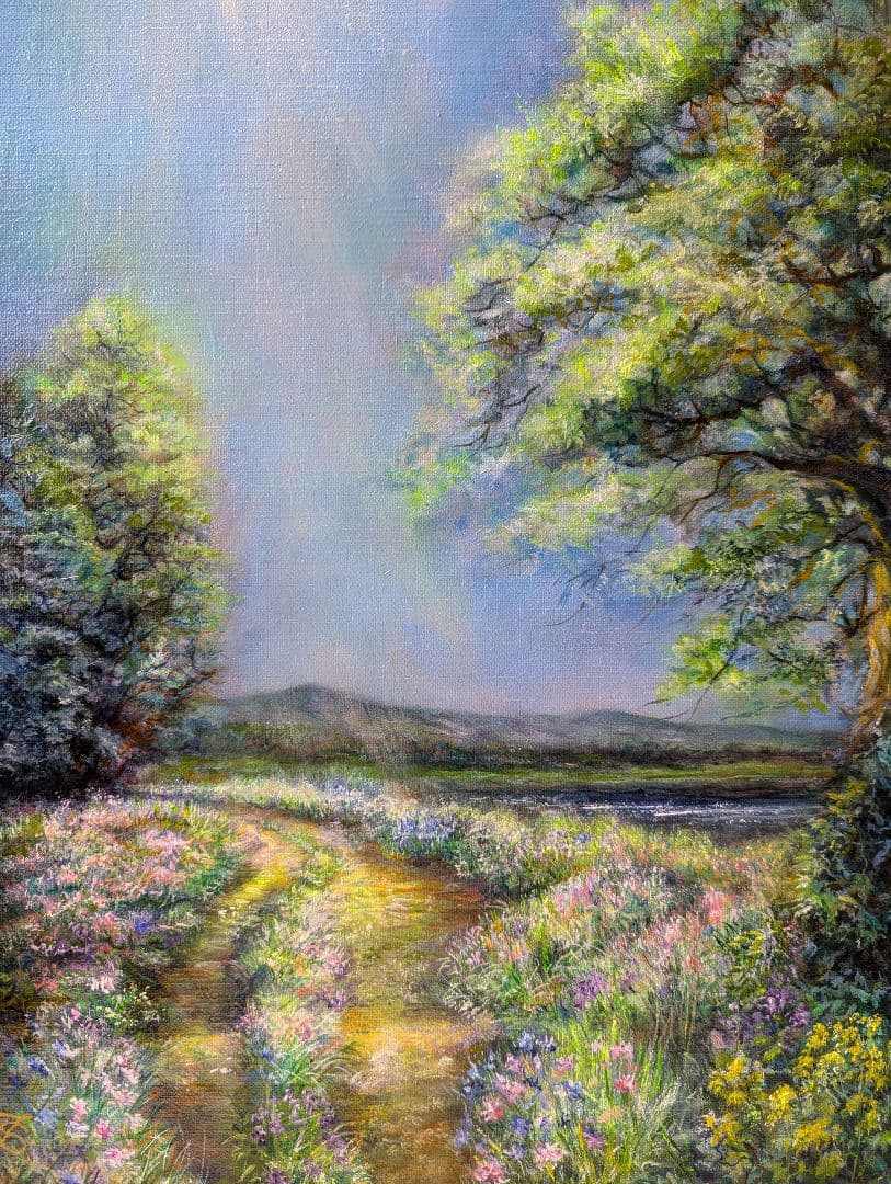 風景画　画家painterTMKの絵画　インテリア　画家本人出品　一点物