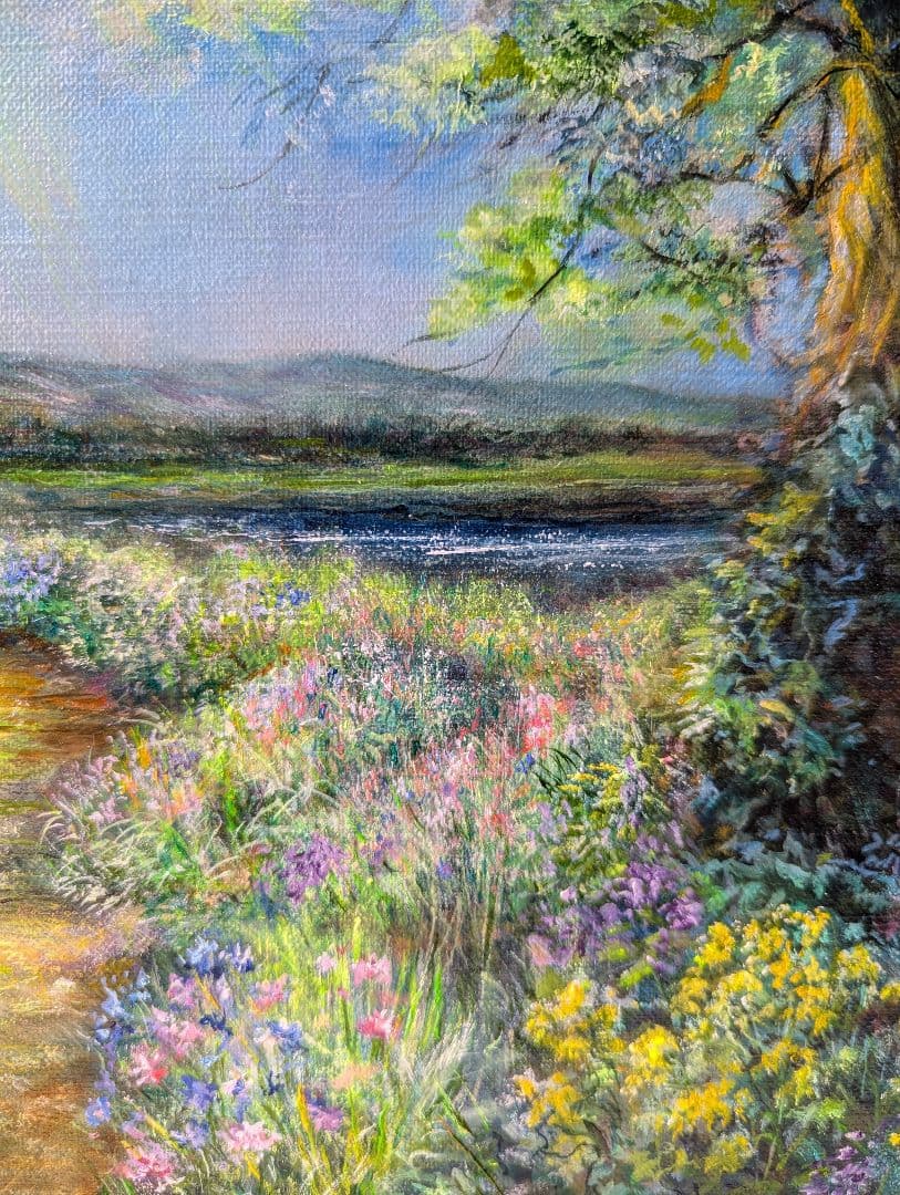 風景画　画家painterTMKの絵画　インテリア　画家本人出品　一点物