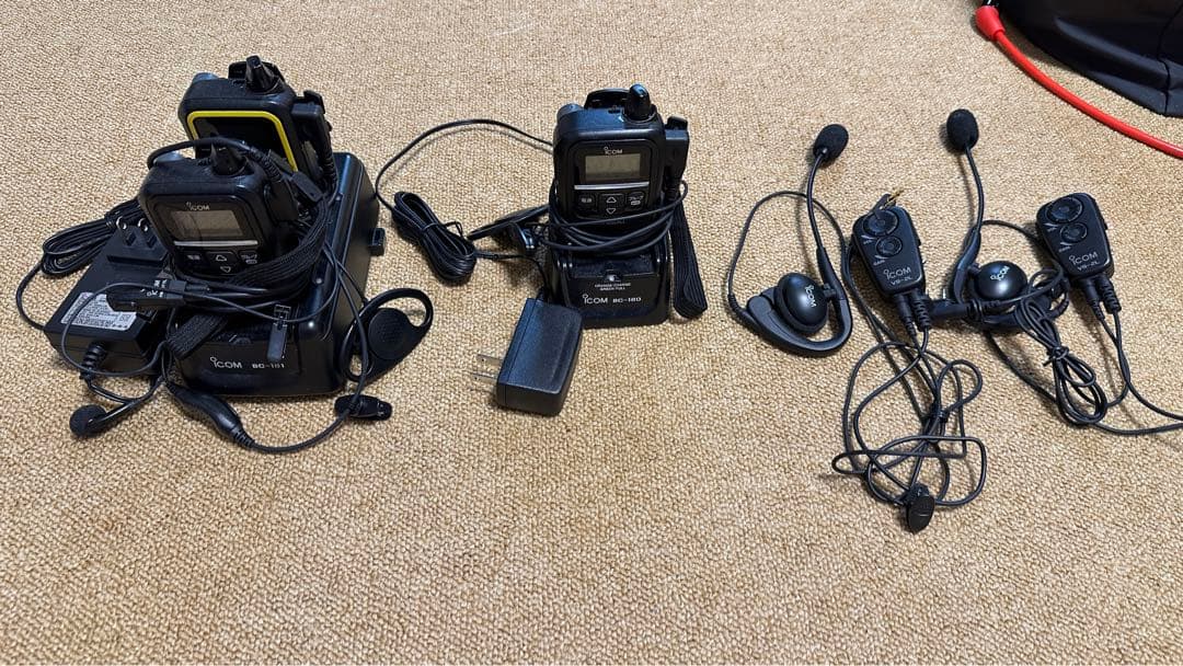 ⭐︎⭐︎アイコム　IC-4110 ３台　イヤホンマイクセット、VOX　他︎⭐︎ ︎⭐︎