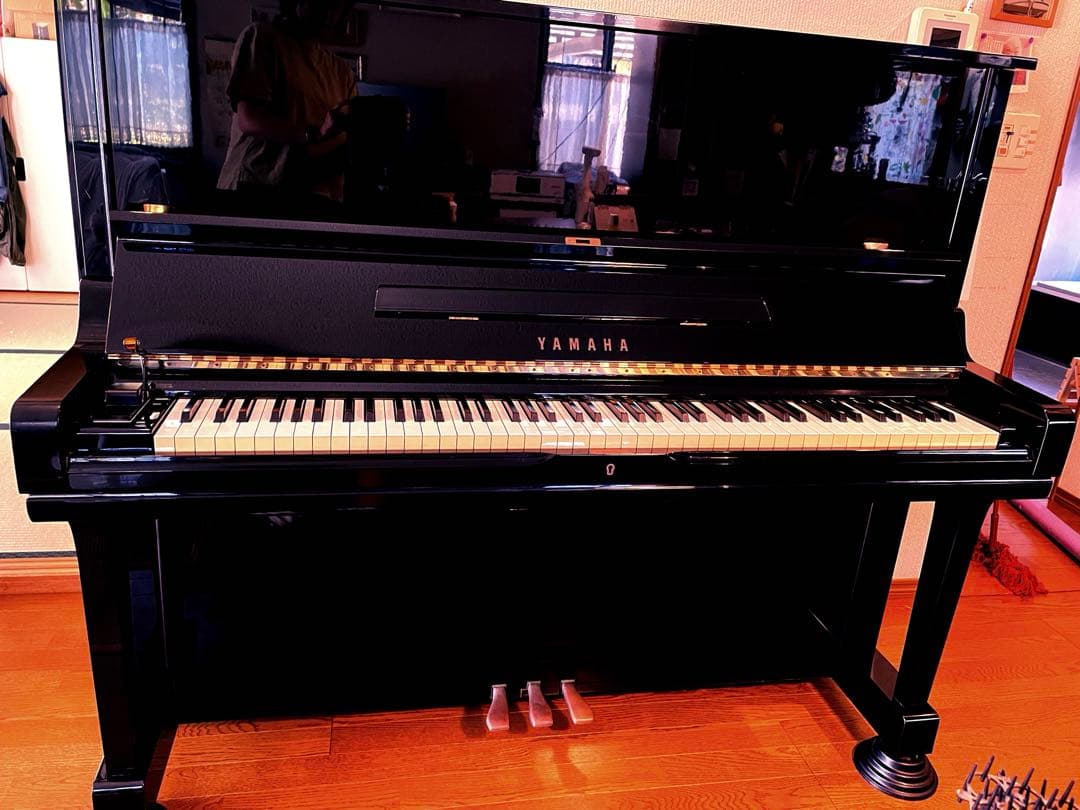 年末値下げ‼︎ YAMAHA アップライトピアノ　U3A 黒　美品！！