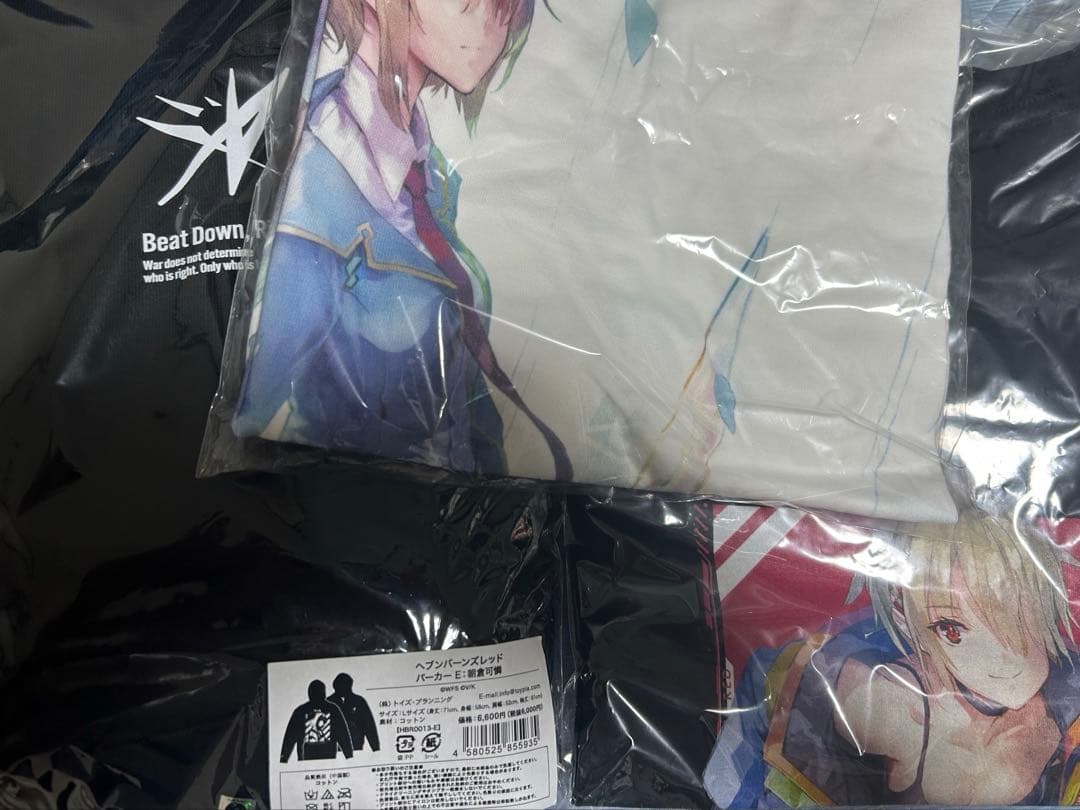 【ヘブバン引退品】原画、ライブグッズ、Tシャツ、抱き枕、クッション