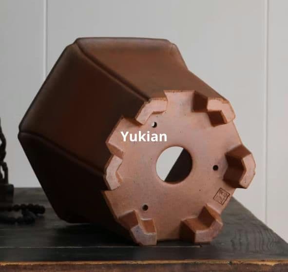 六方鉢 紫砂の鉢 盆栽鉢 植木鉢 小品盆栽鉢 大品盆栽鉢