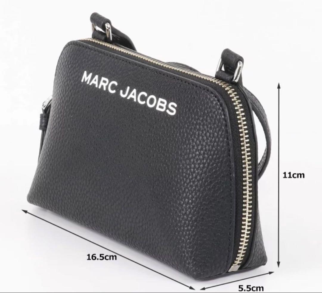 MARC JACOBS ブラックミニショルダーバッグ