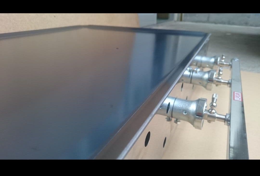 ステンレス製 3バーナー ガスグリドル