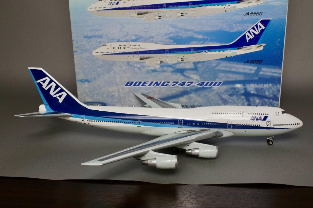 レア ANA B747-400D JA8960 BBOXANA02 1/200