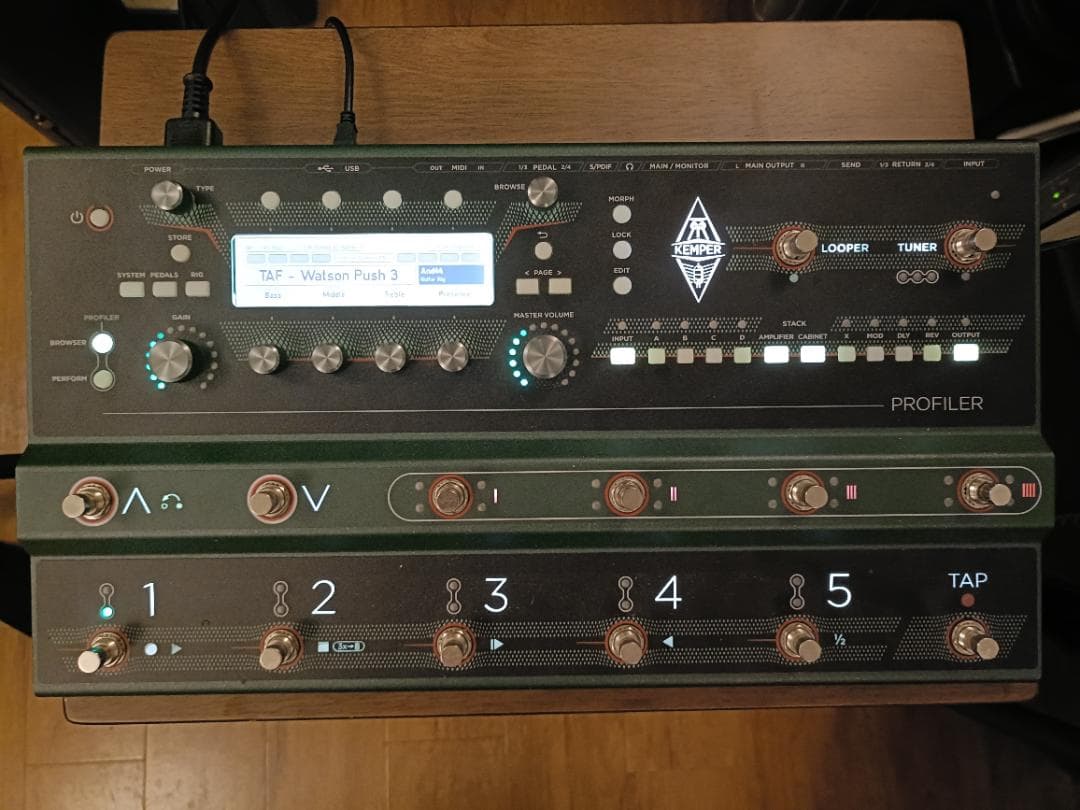 kemper profiler stage　ケンパー プロファイラーステージ