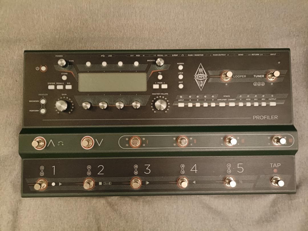 kemper profiler stage　ケンパー プロファイラーステージ