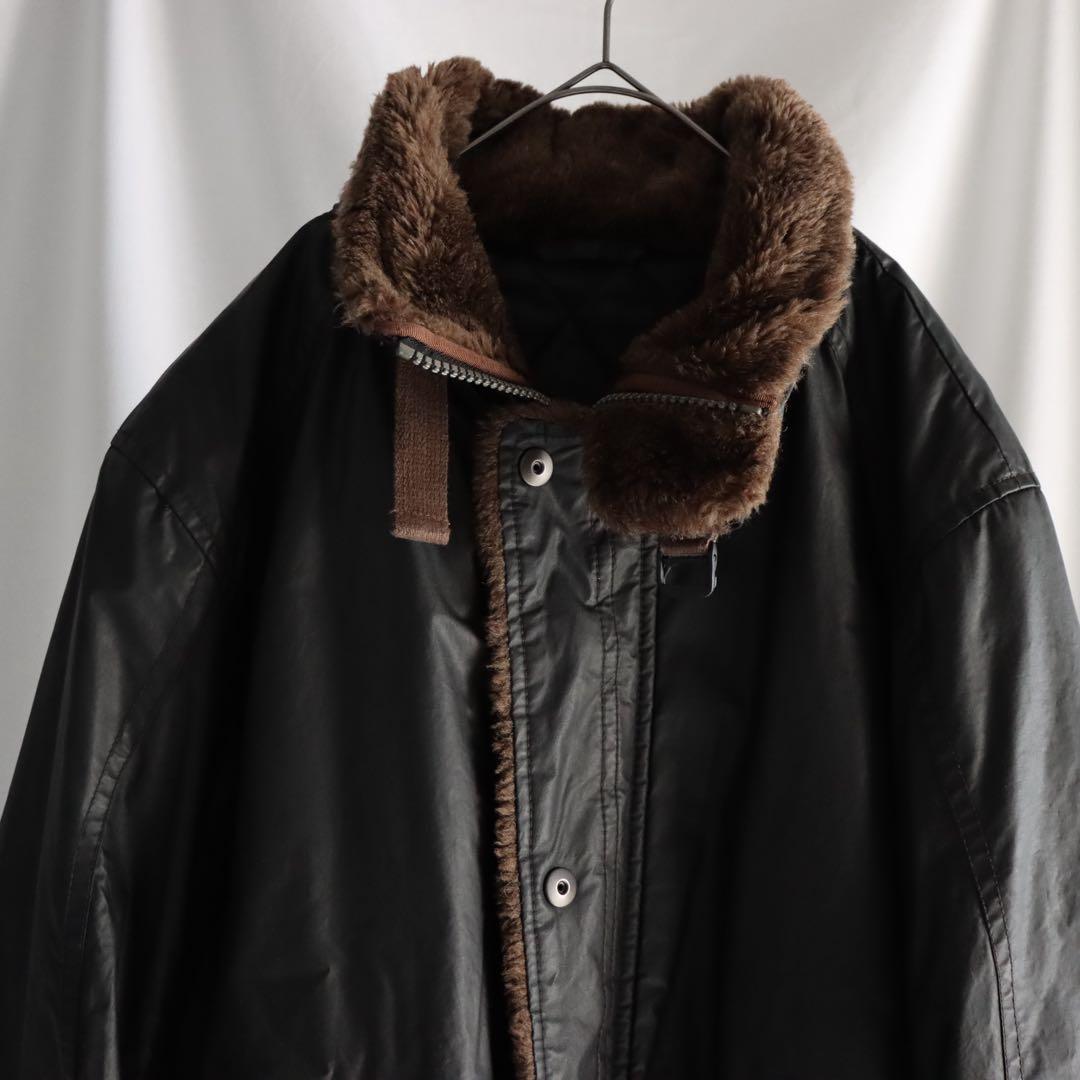 00s archive ファーフライトジャケット 黒色 テック noill