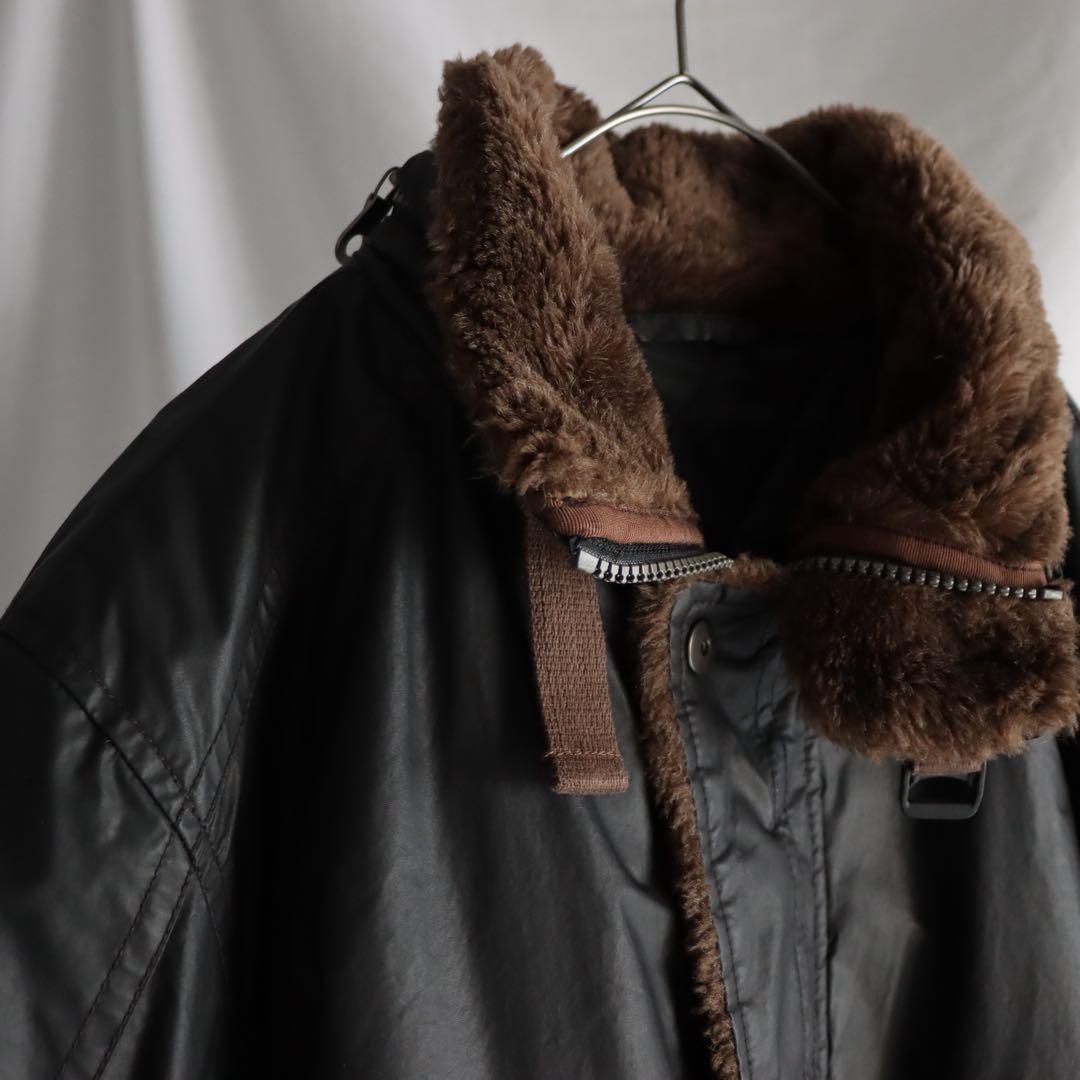 00s archive ファーフライトジャケット 黒色 テック noill