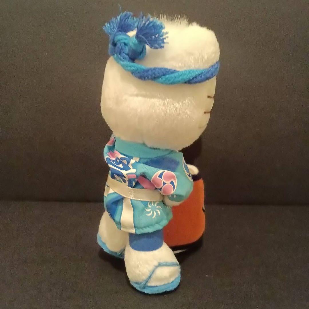 ハローキティ&ディアダニエル　ペア　お祭りシリーズ 太鼓 ぬいぐるみ