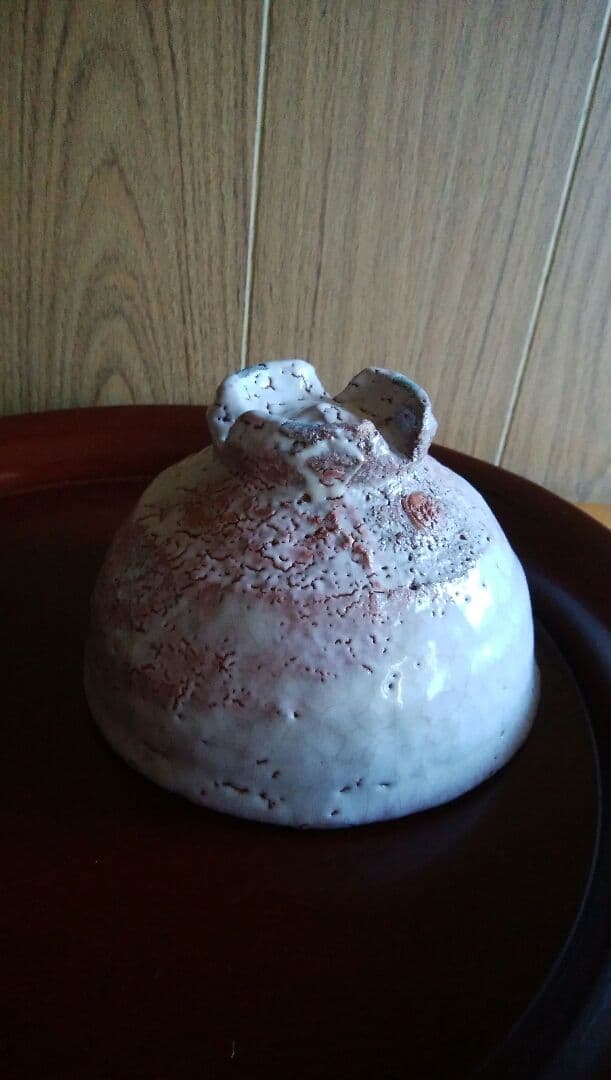 萩焼 抹茶茶碗 吉田萩苑作 玉隆山窯